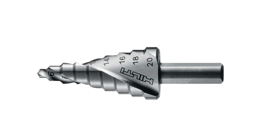 Stepped drill bits