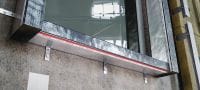 CFS-VB E120 Cavity barrier 25mm air gap Pre-formed fire cavity barrier for rainscreen cladding with 120 minutes of fire integrity and air gaps up to 25 mm Applications 2