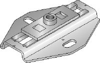 MSG-L 1,2 Slide connector Premium galvanised slide connector for light-duty heating and refrigeration applications